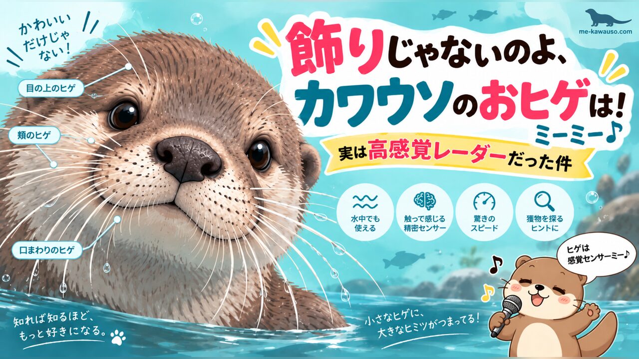 カワウソのヒゲブログ記事
